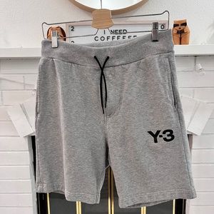 Y-3 CLASSIC LOGO SWEAT French Terry SHORT Grey